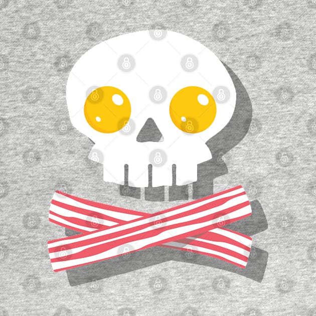 Breakfast Skull by Freaky Raven